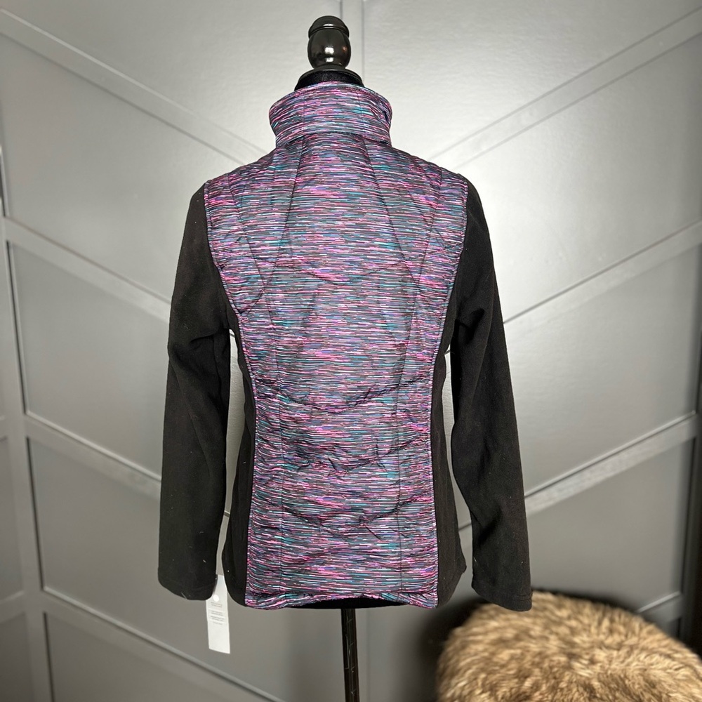 Multi Colored Fleece Active Jacket - image 4